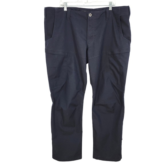 5.11 Tactical Other - 5.11 Tactical Apex Pants Mens 43x32 Dark Navy Cargo Work Trousers 74434‎